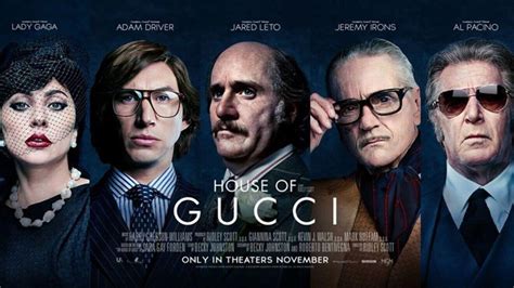 House of Gucci in cinemas from December 16, 2021